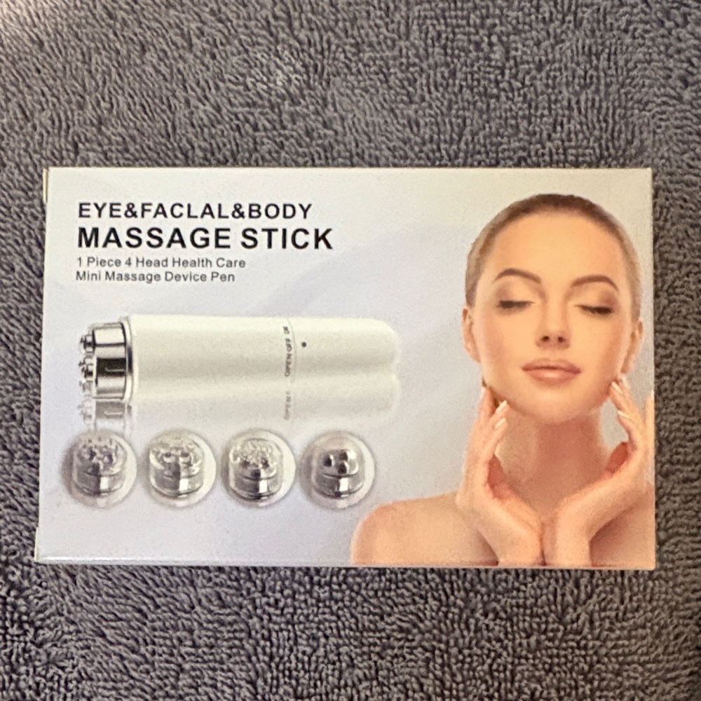 Eye & Facial & Body Massage Stick - White